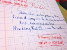 Trung tâm luyện viết nhanh đẹp gần tiểu học VIỆT NAM - CUBA - Nguyễn Trường Tộ - Ba Đình - HN